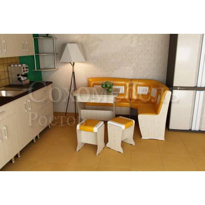 Кухонный уголок Комфорт 3 (раскладной стол)